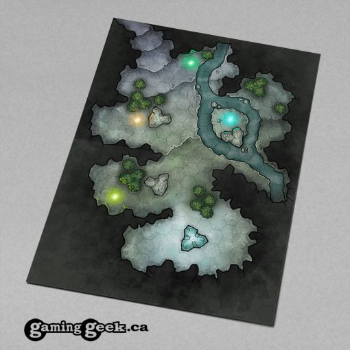 Enchanted Cave Hex Battle Map - Image 3