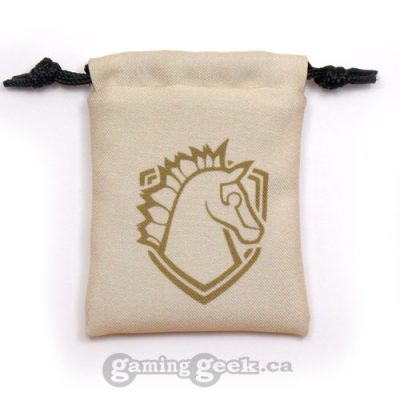 paladin symbol on mini dice bag